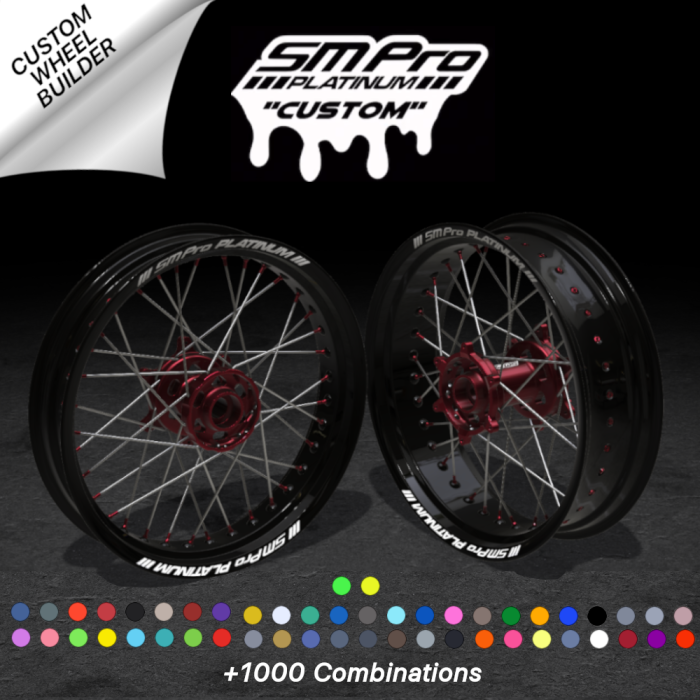 SM Pro Platinum - Supermoto Wheel Set