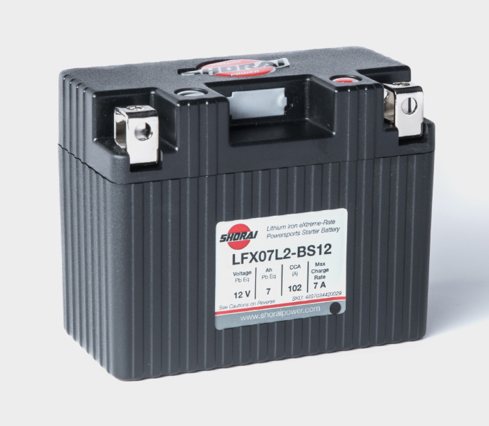 Shorai - Lithium Battery LFX07L2-BS12