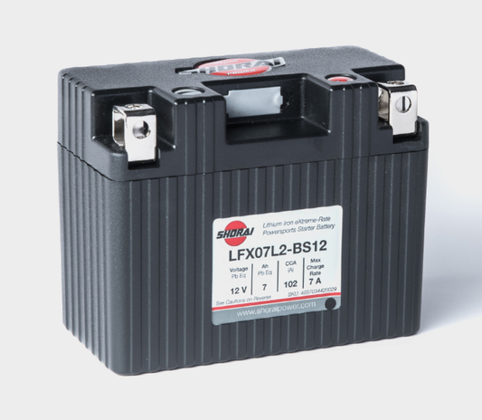 Shorai - Lithium Battery LFX07L2-BS12
