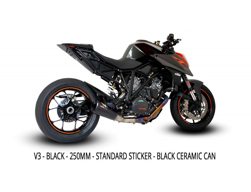 Austin Racing - V3 De-Cat Exhaust System KTM 1290 Superduke R & GT (Gen 1 - Gen 2)