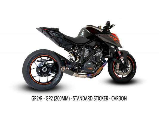 Austin Racing - GP2 & GP2R De-Cat Exhaust System KTM 1290 Superduke R & GT (Gen 1 - Gen 2)